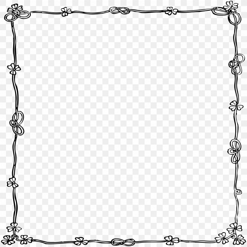 Photography Picture Frames Clip Art, PNG, 3600x3600px, Photography, Area, Art, Black, Black And White Download Free