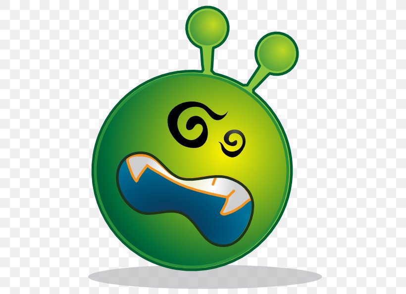 Smiley Emoticon Clip Art, PNG, 540x594px, Smiley, Emoticon, Extraterrestrial Life, Green, Happiness Download Free