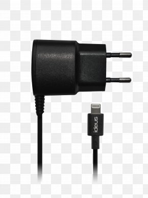 Lightning - AC Adapter Battery Charger Micro-USB Mobile Phones PNG