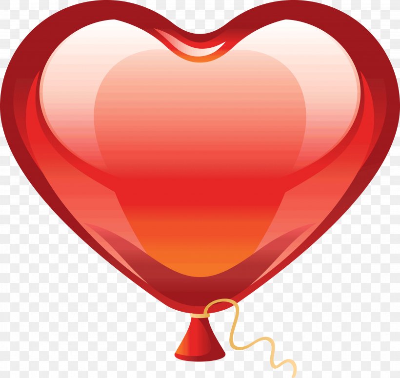 Balloon Heart Clip Art, PNG, 3544x3352px, Watercolor, Cartoon, Flower, Frame, Heart Download Free