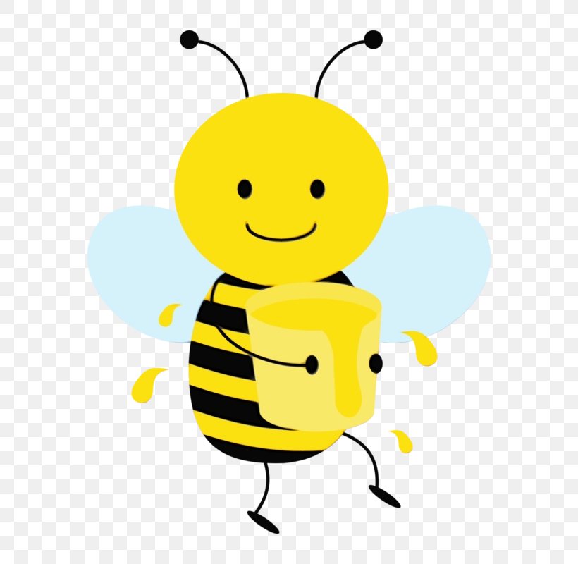 Bumblebee, PNG, 660x800px, Watercolor, Bee, Bumblebee, Cartoon, Honeybee Download Free
