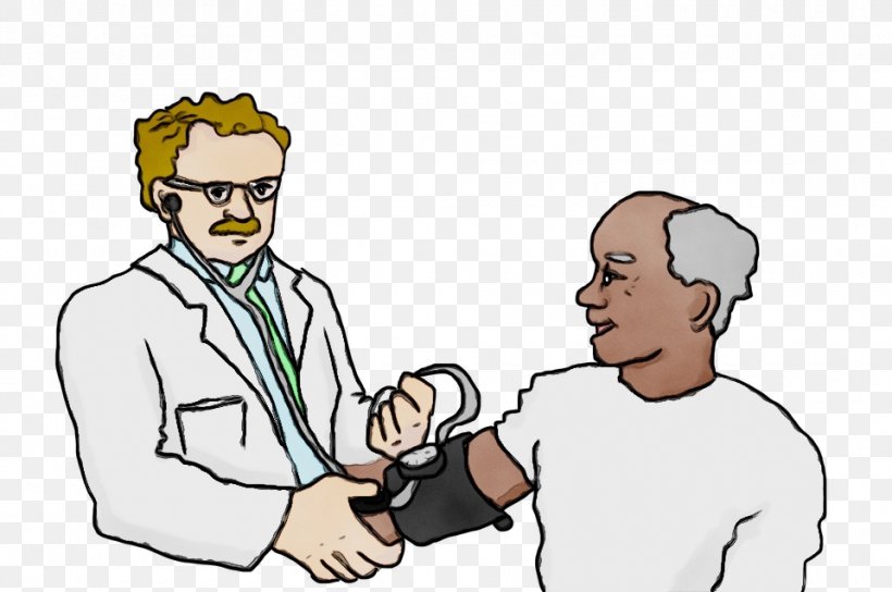 Cartoon Arm Conversation Gesture Physician, PNG, 960x637px, Watercolor, Arm, Cartoon, Conversation, Fictional Character Download Free
