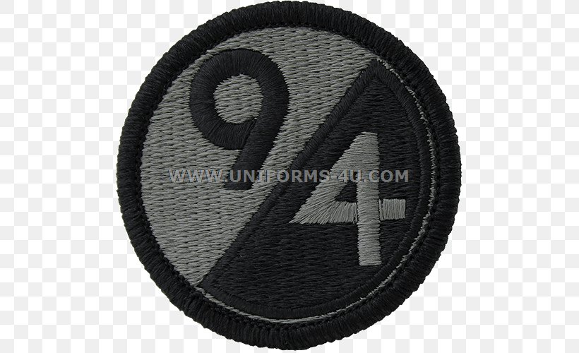 Emblem Badge 94th Infantry Division Training, PNG, 500x500px, 94th Infantry Division, Emblem, Badge, Brand, Division Download Free