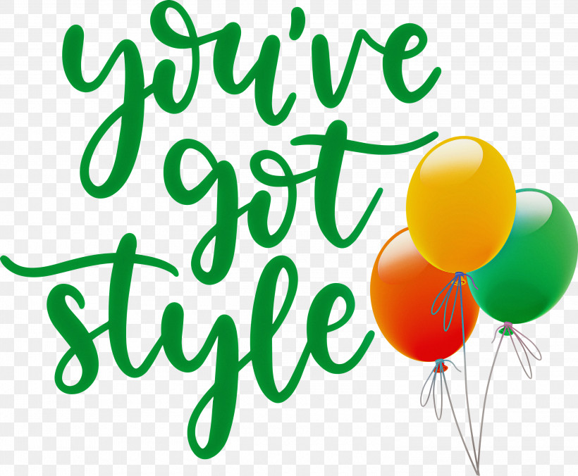 Got Style Fashion Style, PNG, 3000x2474px, Fashion, Balloon, Fruit, Green, Happiness Download Free