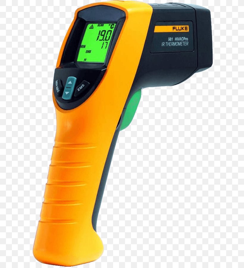 Infrared Thermometers Fluke Corporation Calibration, PNG, 612x900px, Infrared Thermometers, Calibration, Data Logger, Electronic Test Equipment, Fahrenheit Download Free