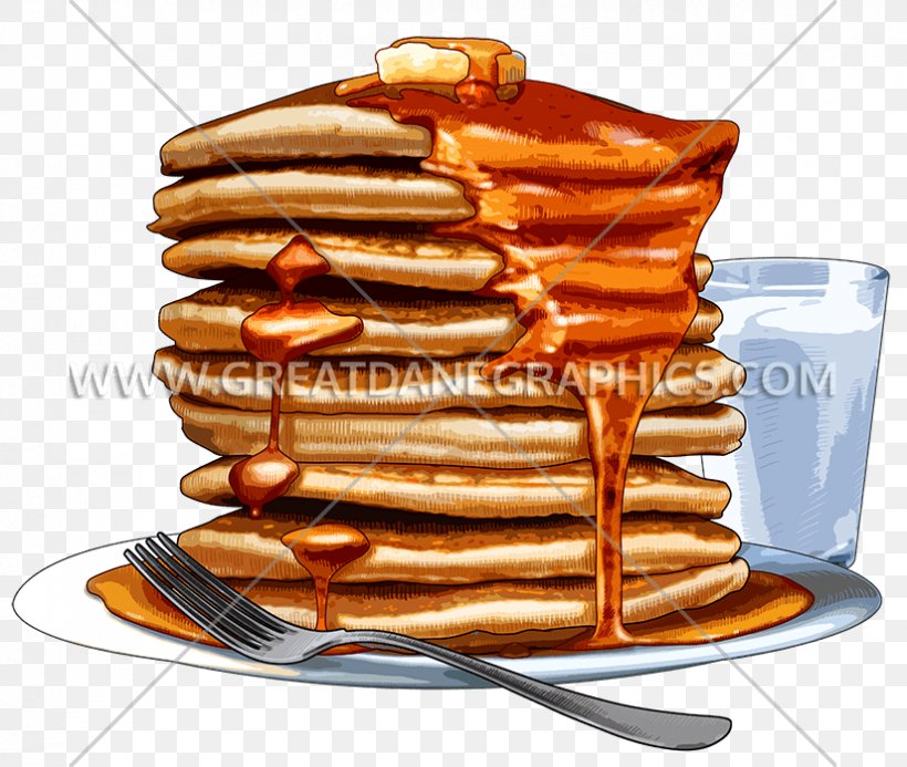 Pancake T-shirt Clip Art Shrove Tuesday, PNG, 825x698px, Pancake, Bag, Breakfast, Dennys, Dish Download Free