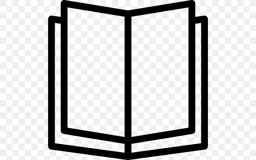 Open Vector, PNG, 512x512px, Drawing, Area, Black And White, Book, Business Download Free