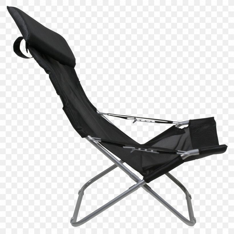 Eames Lounge Chair Deckchair Folding Chair Chaise Longue, PNG, 1100x1100px, Chair, Black, Black And White, Camping, Chaise Longue Download Free