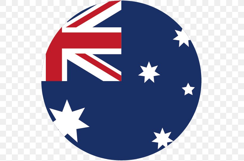 Flag Of Australia Vector Graphics Illustration, PNG, 542x542px, Australia, Area, Ball, Blue, Flag Download Free