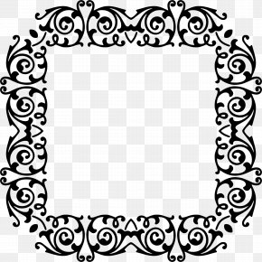 Black And White Picture Frames Flyer Clip Art, PNG, 4000x4000px, Black ...