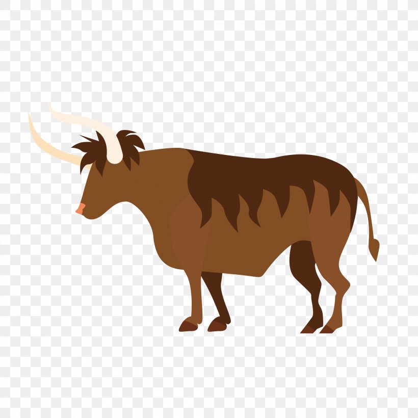 Cattle Vector Graphics Sheep Illustration Clip Art, PNG, 2107x2107px, Cattle, Bovidae, Bull, Cartoon, Cattle Like Mammal Download Free