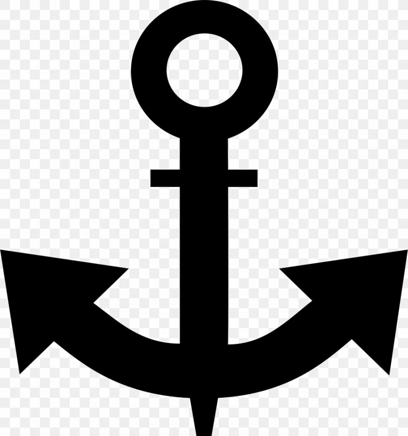 Anchor, PNG, 916x980px, Anchor, Black And White, Symbol Download Free