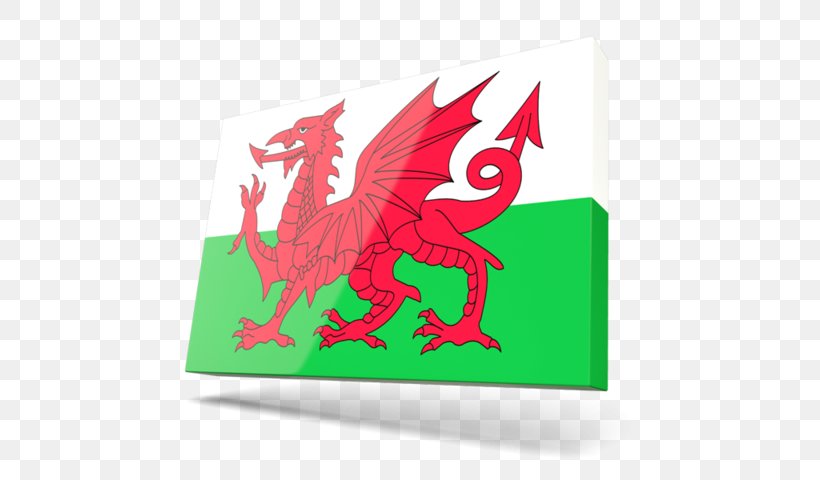 Flag Of Wales Welsh Dragon Book Of Taliesin, PNG, 640x480px, Wales, Brand, English, Fictional Character, Flag Download Free