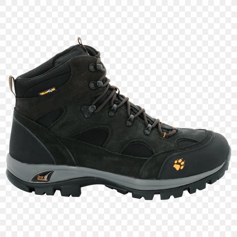 Hiking Boot Shoe Jack Wolfskin Clothing, PNG, 1024x1024px, Hiking Boot, Backpacking, Black, Boot, Clothing Download Free
