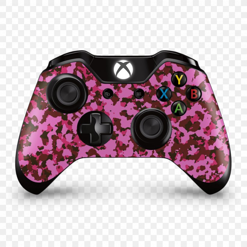 Xbox One Controller Game Controllers Video Games Xbox 360 Video Game Consoles, PNG, 2000x2000px, Xbox One Controller, All Xbox Accessory, Console Game, Decal, Game Controller Download Free