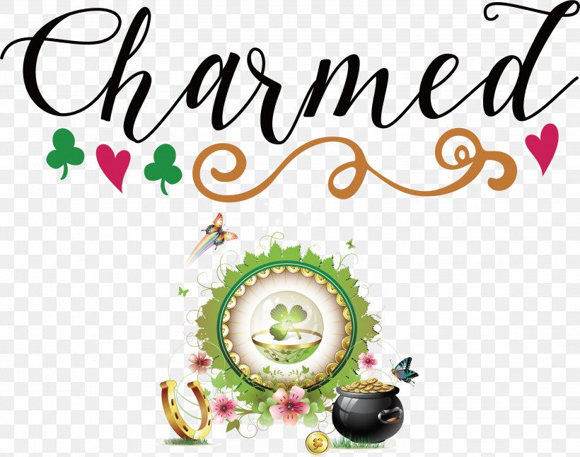 Charmed St Patricks Day Saint Patrick, PNG, 3000x2365px, Charmed, Creativity, Flower, Fruit, Meter Download Free