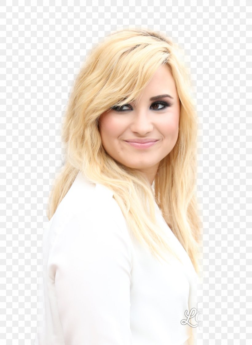 Demi Lovato Blond Smokey Eyes Eye Shadow Hair Coloring, PNG, 1172x1600px, Demi Lovato, Bangs, Blond, Brown Hair, Chin Download Free