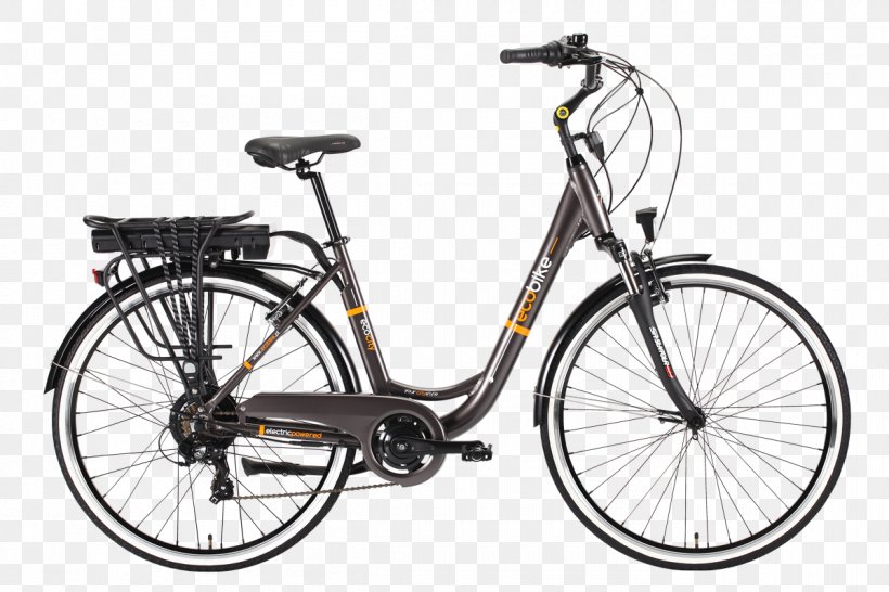 Electric Bicycle City Bicycle Bicycle Frames Electricity, PNG, 1200x800px, Electric Bicycle, Bicycle, Bicycle Accessory, Bicycle Drivetrain Part, Bicycle Forks Download Free