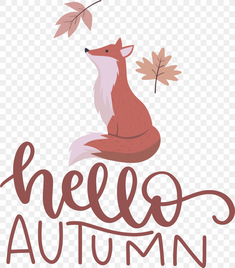 Hello Autumn, PNG, 2621x3000px, Hello Autumn, Biology, Cartoon, Character, Dog Download Free