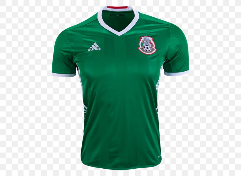 Mexico National Football Team 2018 World Cup Copa América Centenario T-shirt Jersey, PNG, 600x600px, 2018 World Cup, Mexico National Football Team, Active Shirt, Adidas, Clothing Download Free