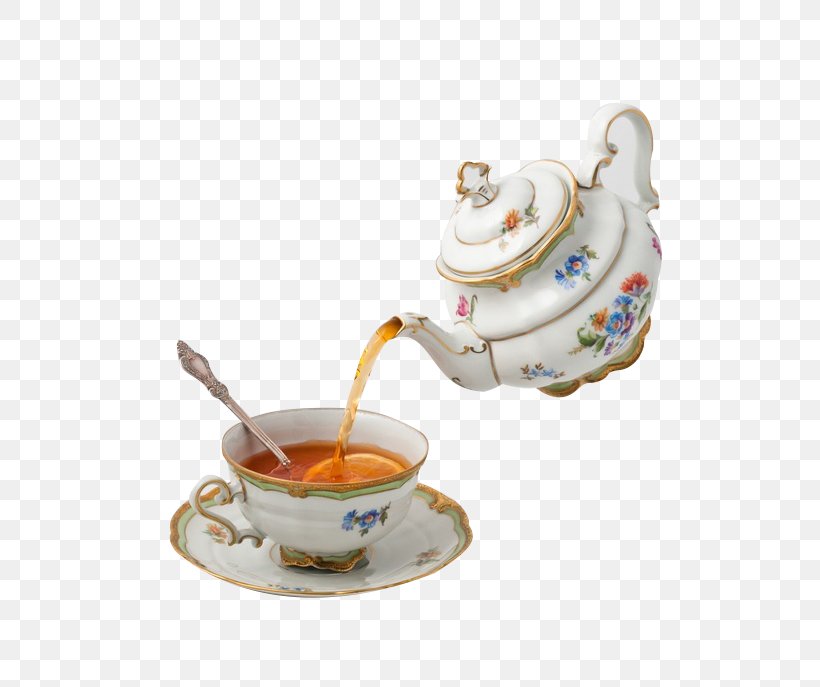 Teapot Teacup Tea Party, PNG, 598x687px, Tea, Ceramic, Coffee, Coffee Cup, Cup Download Free