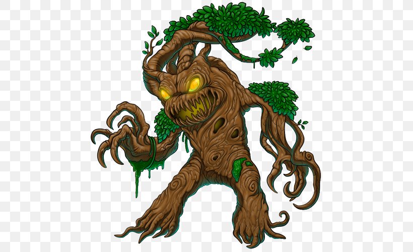 Tree Wrathful Fury Carnivores Violence Illustration, PNG, 500x500px, Tree, Carnivoran, Carnivores, Fictional Character, Flower Download Free