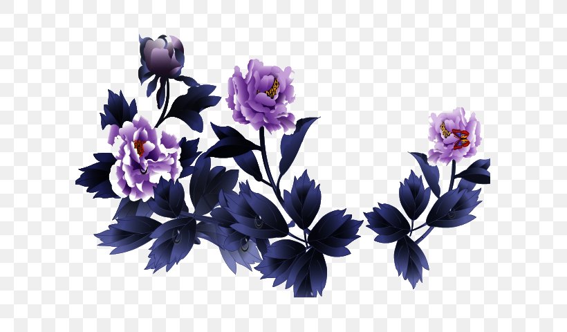 Moutan Peony Blue Flower, PNG, 640x480px, Moutan Peony, Artificial Flower, Blue, Cut Flowers, Floral Design Download Free