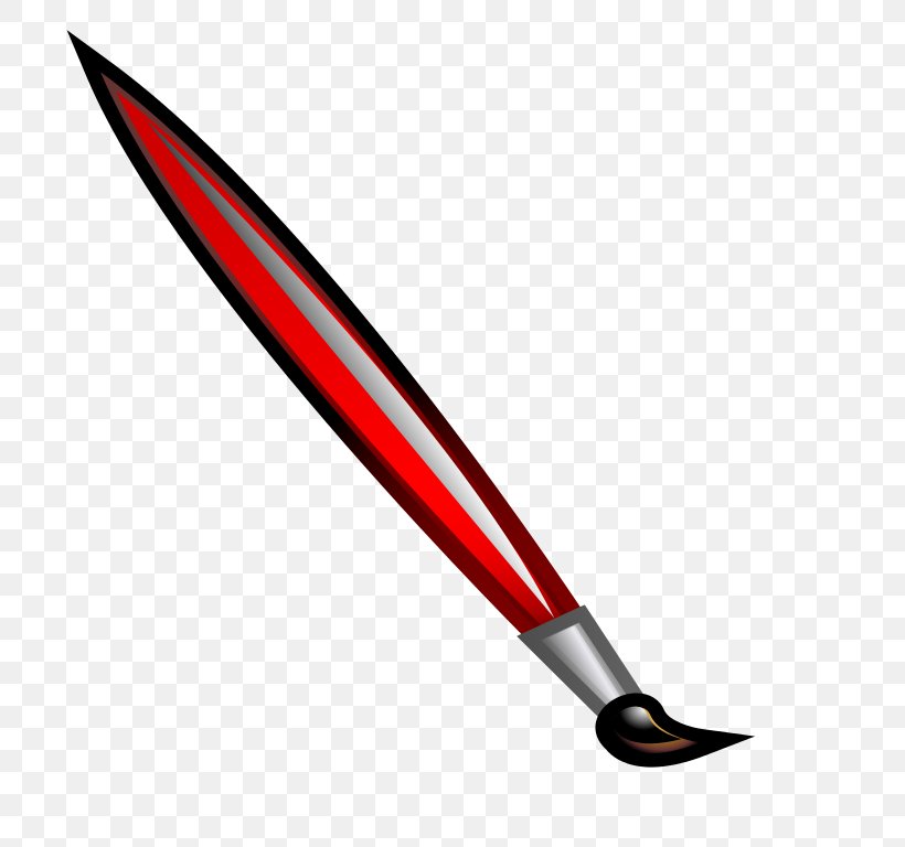 Paintbrush Drawing Painting Clip Art, PNG, 768x768px, Paintbrush, Artist, Brush, Cold Weapon, Color Download Free