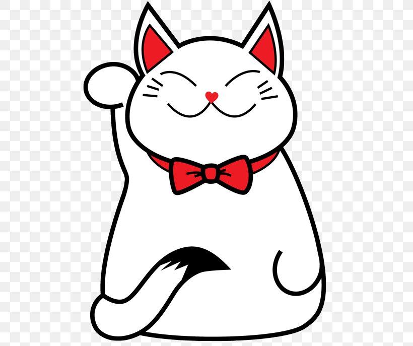 Tokyo International Cat Day Maneki-neko Whiskers, PNG, 500x687px, Tokyo, Animal, Artwork, Black, Black And White Download Free