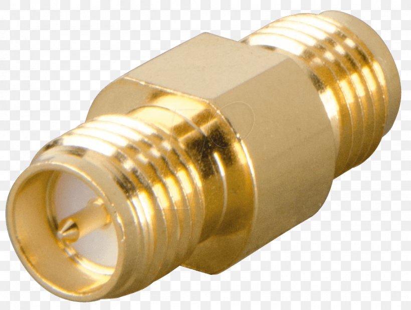 Brass RP-SMA SMA Connector Computer Hardware, PNG, 912x688px, Brass, Computer Hardware, Hardware, Metal, Rpsma Download Free