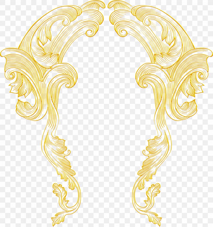 Yellow Body Jewelry Jewellery, PNG, 4588x4892px, Ornament, Body Jewelry, Decorative Arts, Jewellery, Picture Frames Download Free