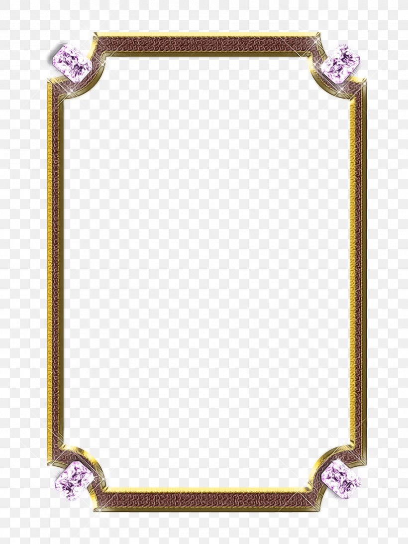 Picture Frame, PNG, 1800x2400px, Watercolor, Brass, Paint, Picture Frame, Rectangle Download Free