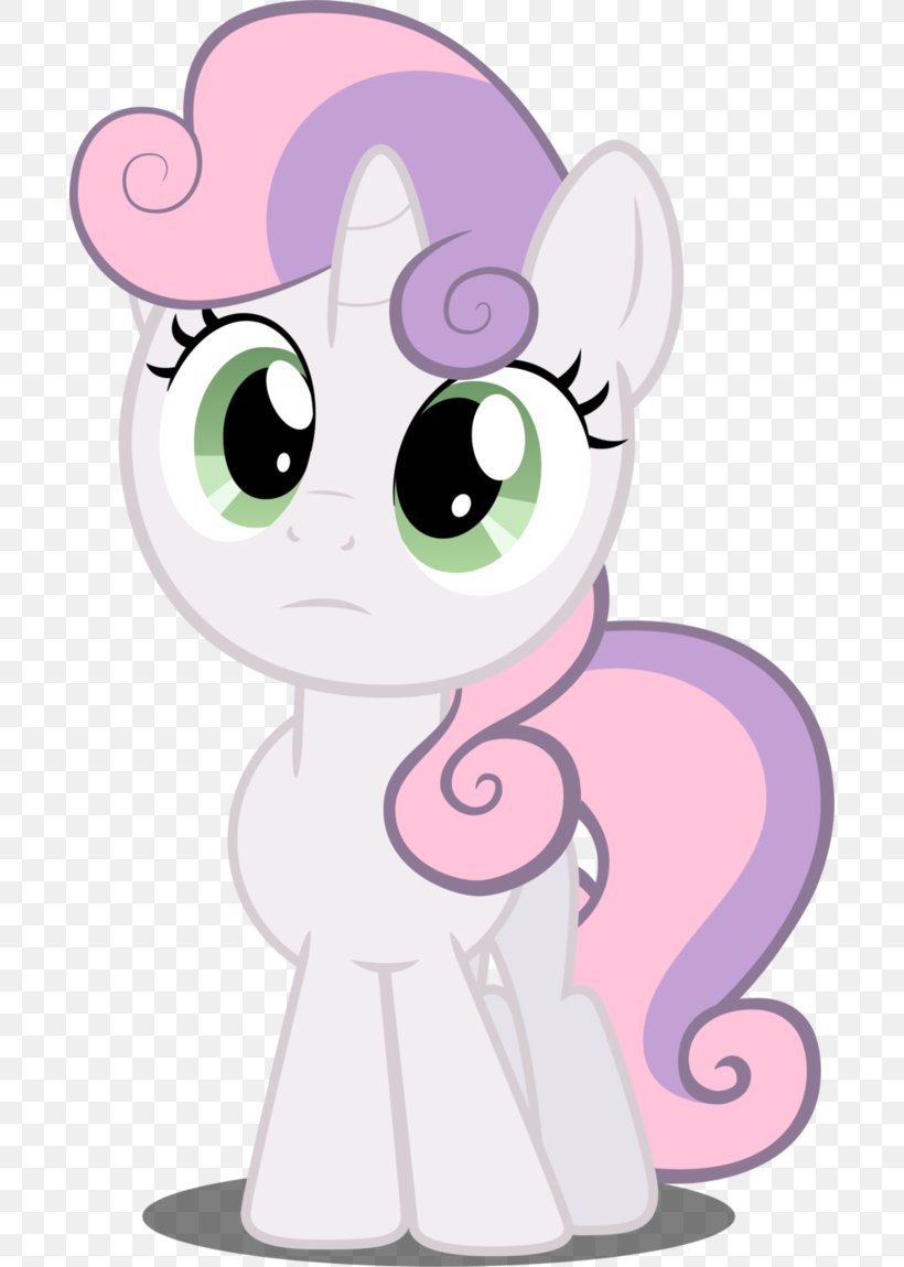 Sweetie Belle Pony Rarity Scootaloo Apple Bloom, PNG, 694x1150px, Watercolor, Cartoon, Flower, Frame, Heart Download Free