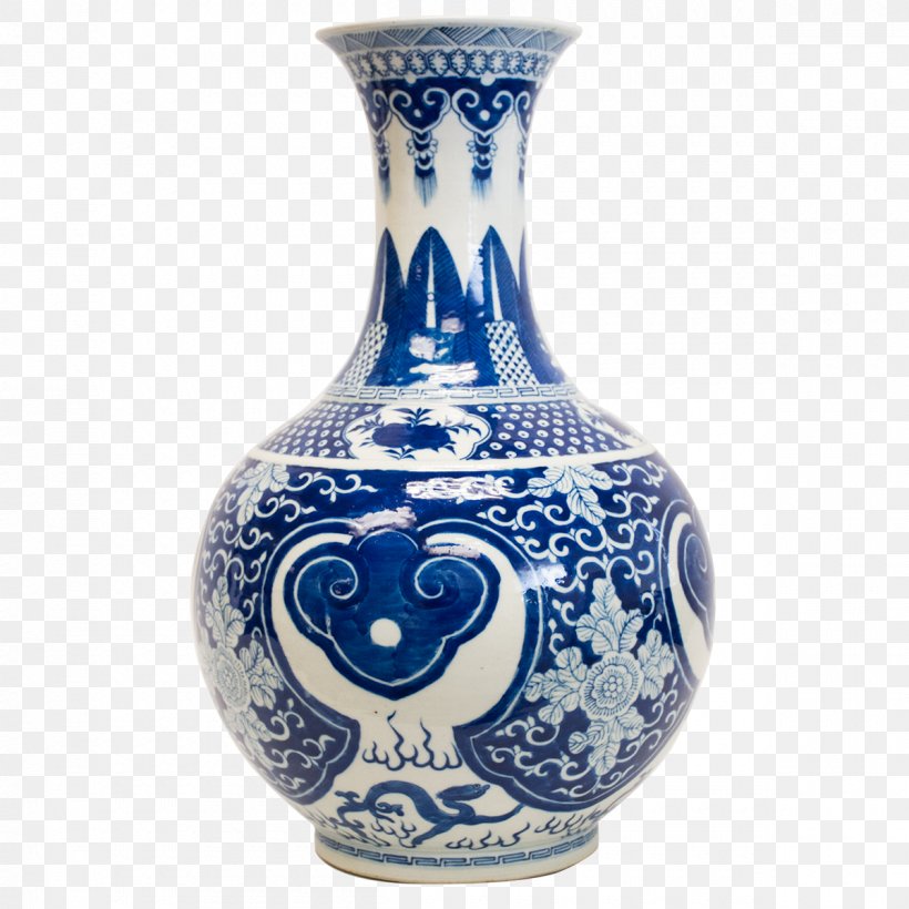Blue And White Pottery Vase Ceramic Porcelain, PNG, 1200x1200px, Pottery, Artifact, Blue, Blue And White Porcelain, Blue And White Pottery Download Free