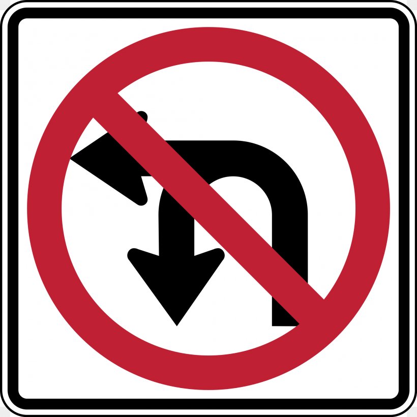 Traffic Sign U-turn Manual On Uniform Traffic Control Devices Road, PNG, 2000x2000px, Traffic Sign, Area, Brand, Federal Highway Administration, Highway Download Free