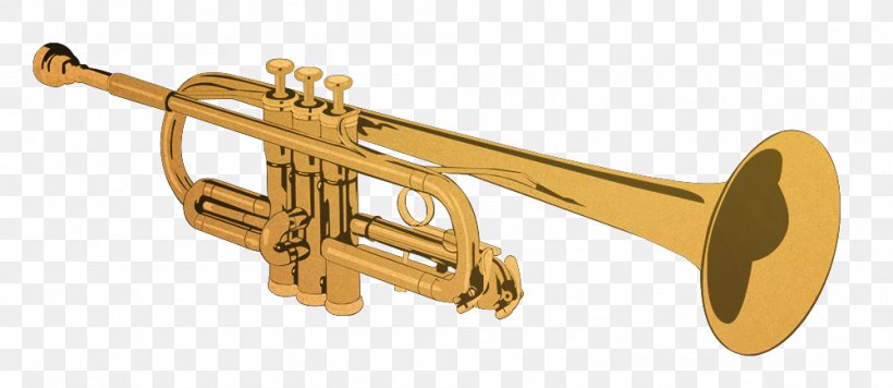 Trumpet Brass Instruments Saxhorn Mellophone Cornet, PNG, 1001x435px, Watercolor, Cartoon, Flower, Frame, Heart Download Free