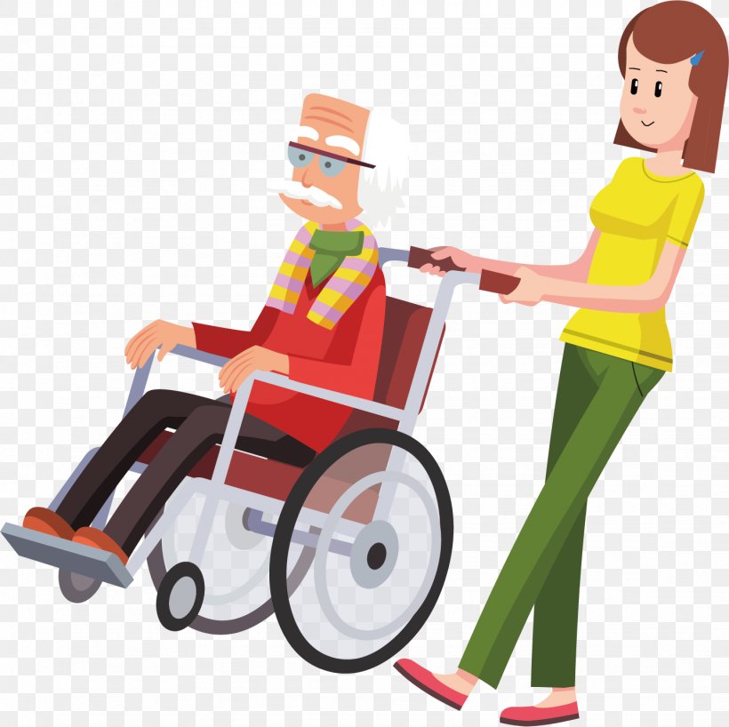 Cartoon Illustration Image Wheelchair, PNG, 1437x1435px, Cartoon, Comics, Disability, Figurine, Human Behavior Download Free