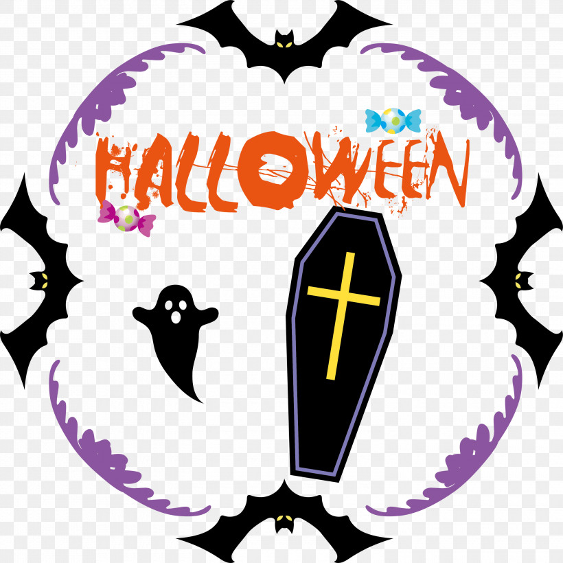 Halloween, PNG, 3000x3000px, Halloween, Geometry, Line, Logo, Mathematics Download Free
