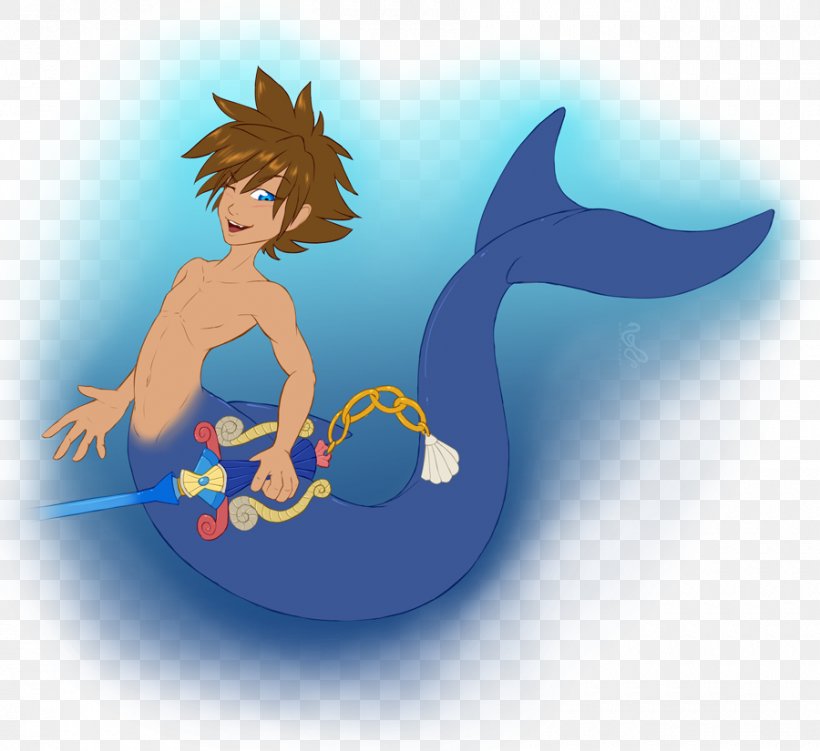 Mermaid Kingdom Hearts Final Mix Merman, PNG, 900x825px, Mermaid, Art, Art Museum, Artist, Cartoon Download Free