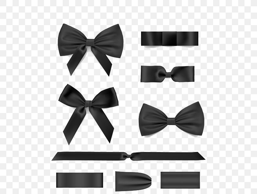 Ribbon Royalty-free Illustration, PNG, 500x618px, Ribbon, Black, Black And White, Black Ribbon, Bow And Arrow Download Free