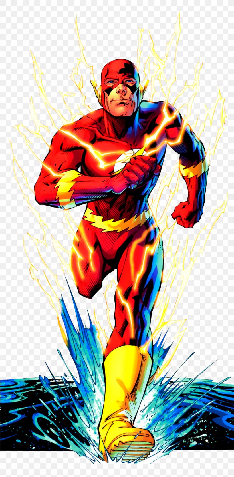 The Flash Wally West Eobard Thawne Superman, PNG, 836x1701px, Flash, Art, Bart Allen, Captain America, Comic Book Download Free
