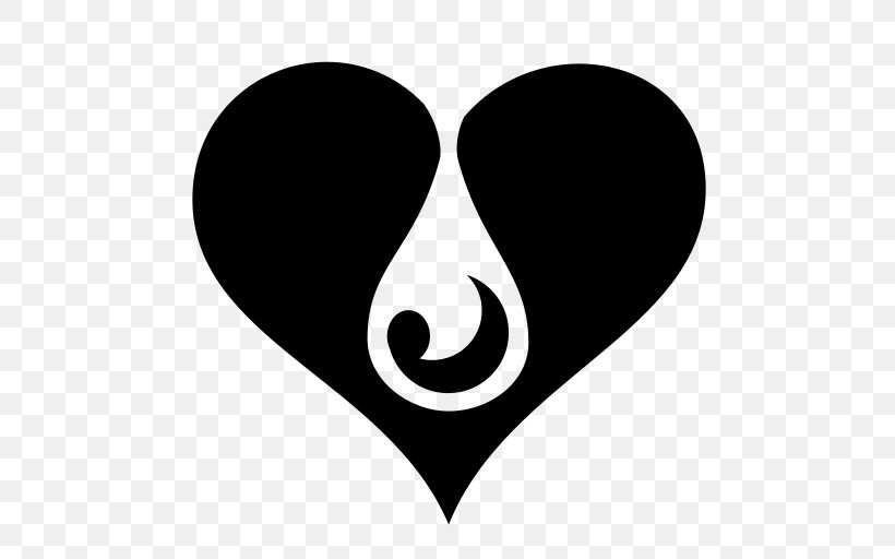Broken Heart Stencil Silhouette Clip Art, PNG, 512x512px, Heart, Black And White, Broken Heart, Heart Rate, Love Download Free