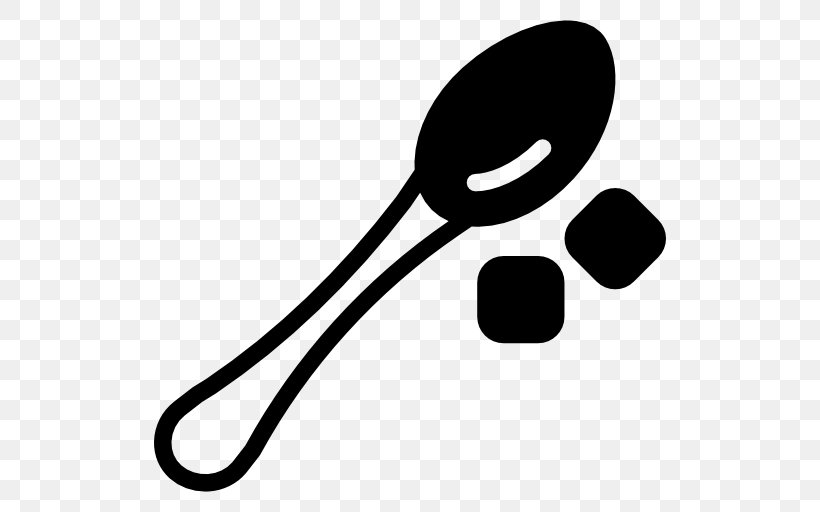 Coffee Spoon Cafe Clip Art, PNG, 512x512px, Coffee, Artwork, Black, Black And White, Cafe Download Free