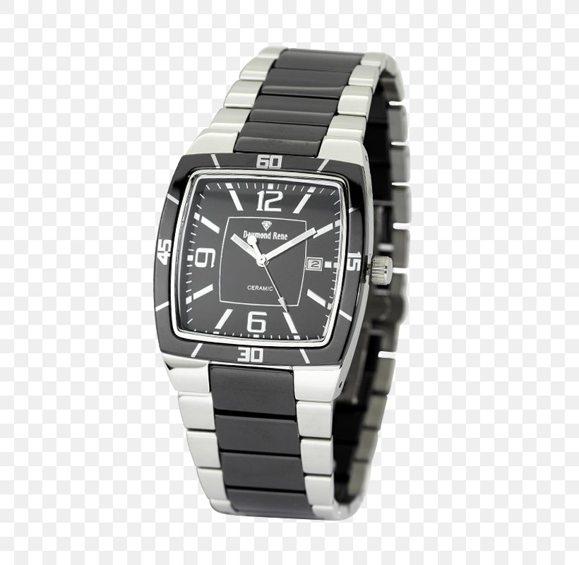Watch Strap Ceramic Quartz Clock, PNG, 600x800px, Watch, Brand, Ceramic, Metal, Platinum Download Free