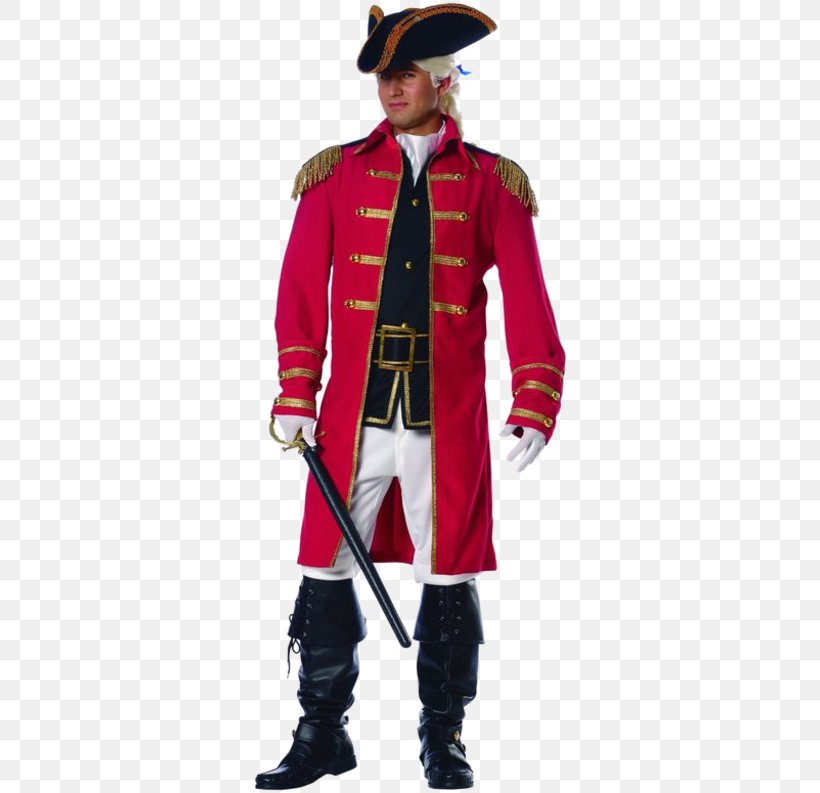 American Revolution Red Coat Soldier Infantry, PNG, 500x793px, American Revolution, Coat, Costume, Hat, Infantry Download Free