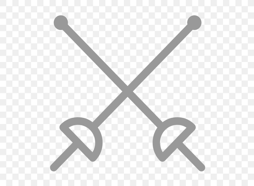 Fencing Knife, PNG, 600x600px, Fencing, Black And White, Body Jewelry, Fence, Icon Design Download Free