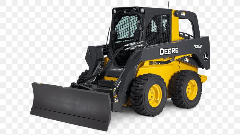 John Deere Skid-steer Loader Tracked Loader Heavy Machinery, PNG, 642x462px, John Deere, Architectural Engineering, Automotive Exterior, Automotive Tire, Automotive Wheel System Download Free