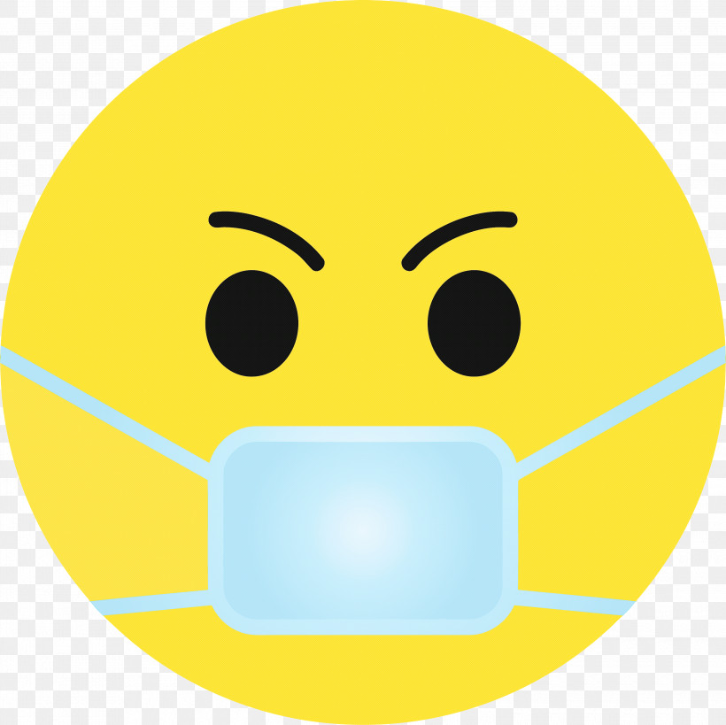 Medical Mask Surgical Mask, PNG, 3000x2998px, Medical Mask, Circle, Emoticon, Facial Expression, Happy Download Free