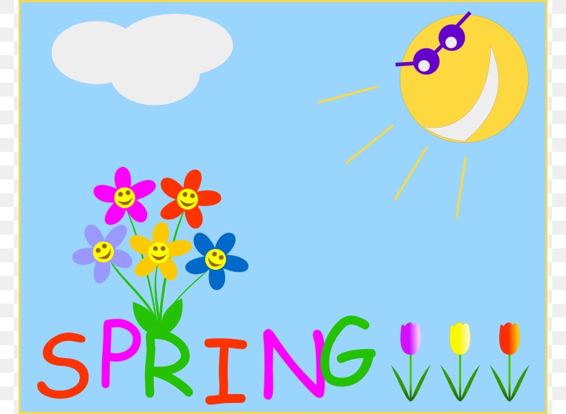 Spring Free Content Clip Art, PNG, 766x600px, Spring, Area, Art, Emoticon, Flora Download Free
