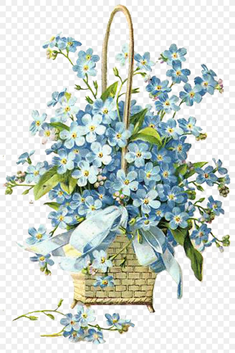 Dachshund Water Forget-Me-Not Pillow Puppy Flower, PNG, 800x1232px, Dachshund, Artificial Flower, Basket, Blue, Cut Flowers Download Free